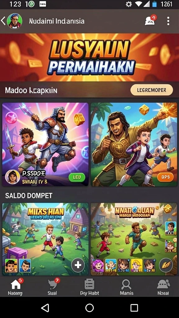 bingo101 - Tampilan antarmuka yang menarik dan mudah digunakan.
