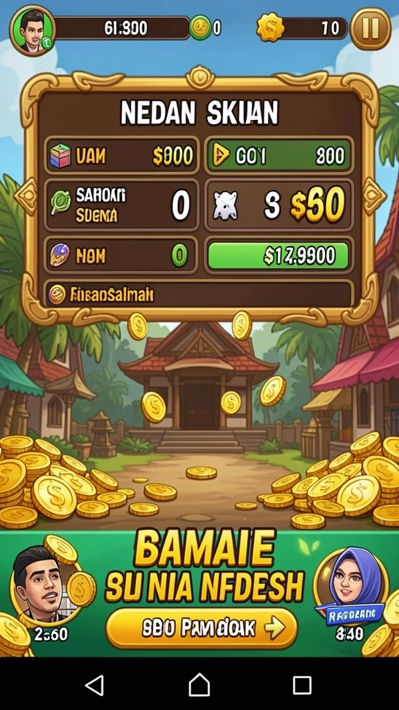 garuda138 - Tampilan menu yang intuitif dan menarik.