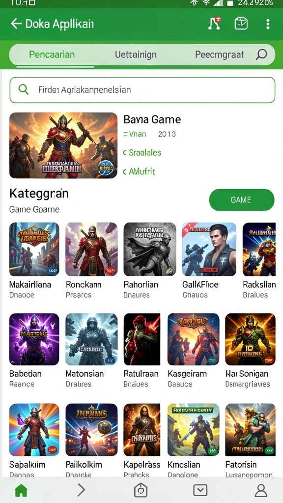 juarago - Screenshot menunjukkan pertarungan epik antara karakter untuk memperlihatkan aksi gameplay.