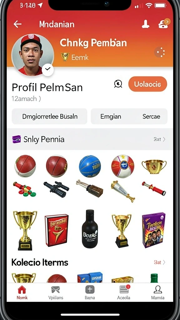 kingslot - Tampilan antarmuka KINGSLOT yang menarik.