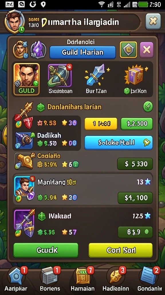 rajapamen - Mode multiplayer untuk bermain bersama teman.