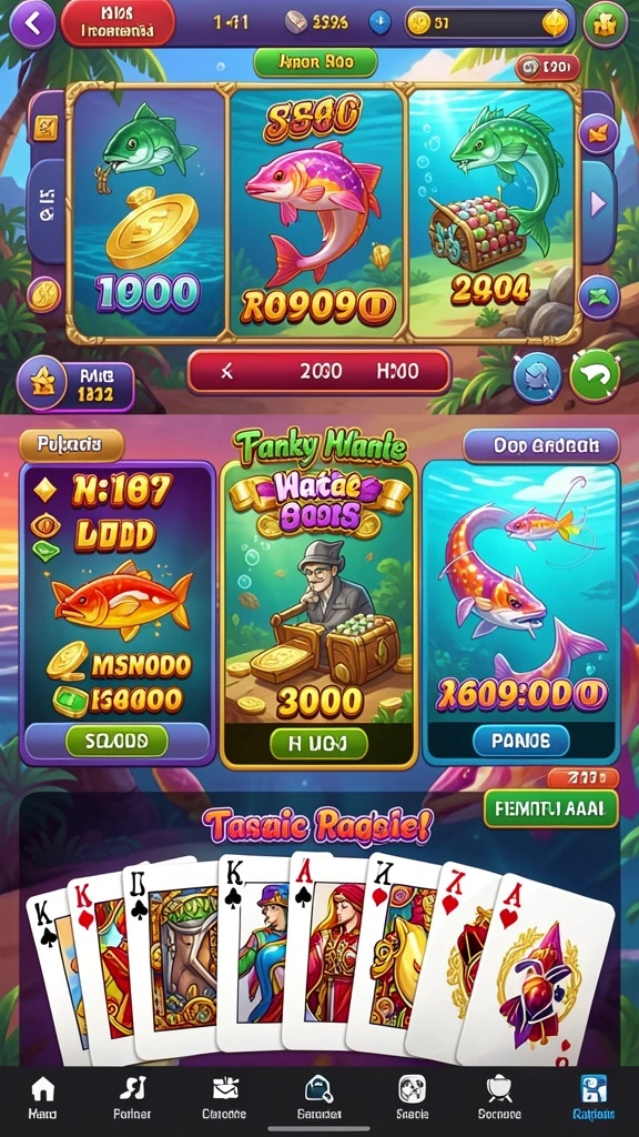 ricis77 - Screenshot menunjukkan karakter utama dalam aksi penuh warna.