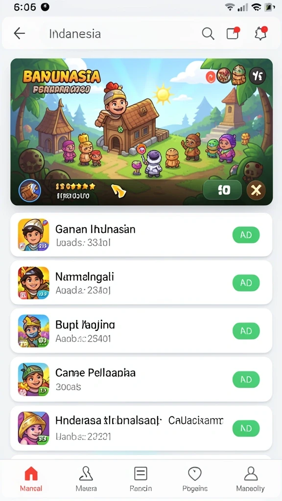 sky99 - Tangkapan layar dari menu Upgrade karakter yang intuitif.
