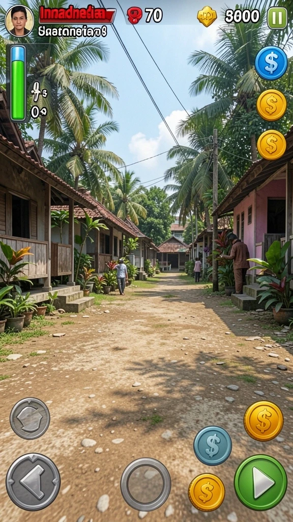 spingold - Screenshot 2: Fitur power-ups yang membantu pemain.